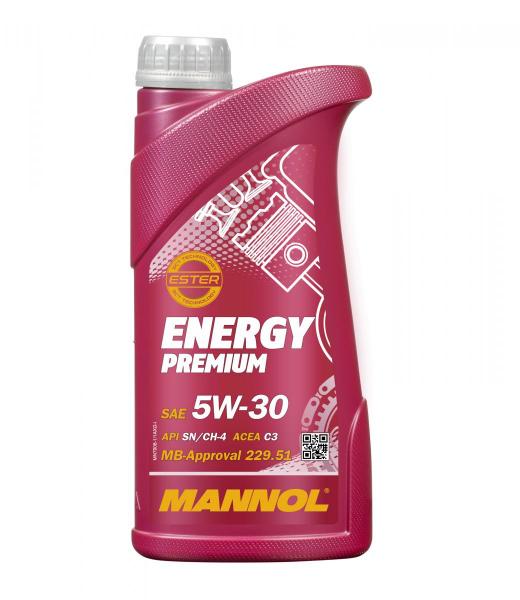 MANNOL ENERGY Premium 5W30 1 Liter BMW LL-04 / MB 229.51 / VW505.01/505.00/502.0