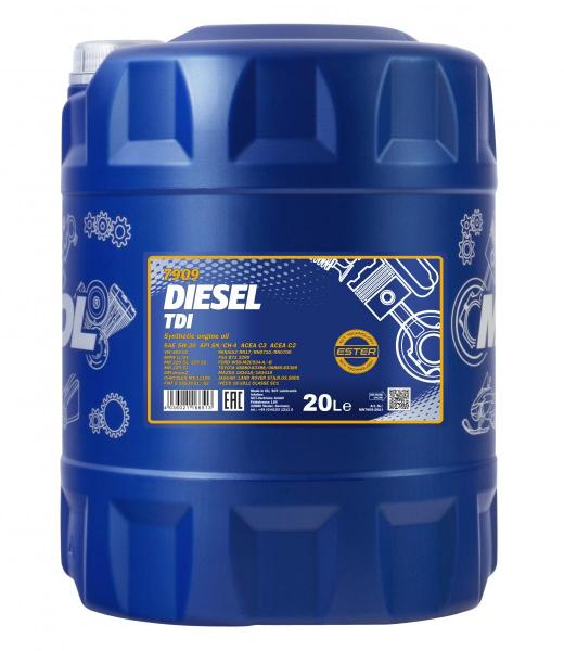 Mannol 7909 Diesel TDI 5W-30 (Audi, Seat, Skoda; VW) 20 Liter