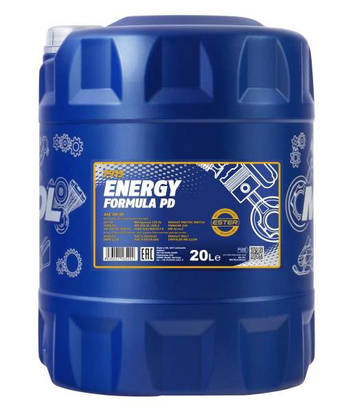 MANNOL ENERGY Formula PD 5W-40 20 Liter