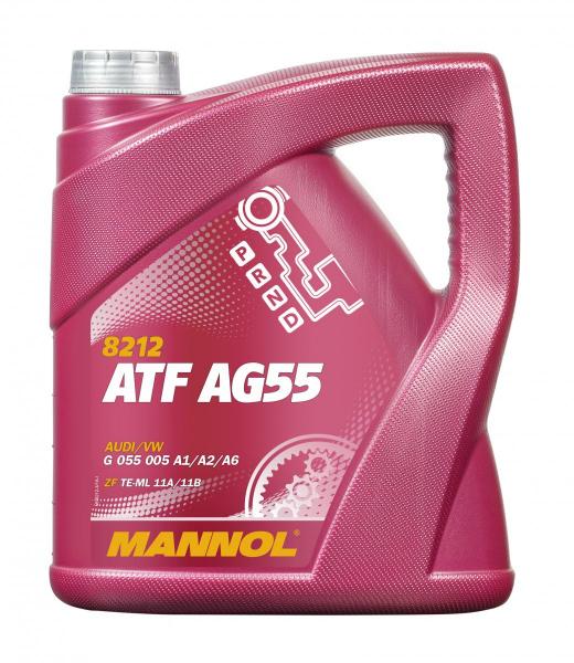 Mannol ATF AG55 4 Liter  f. moderne 6-Gang Automatikgetriebe von ZF