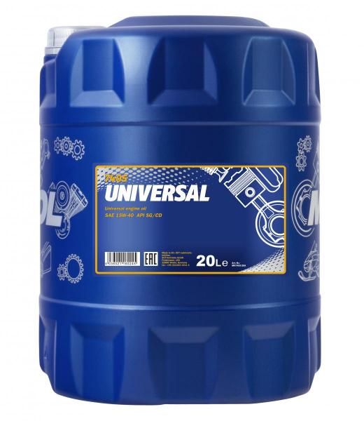 MANNOL Motoröl Universal 15W-40 (API SG/CD Öl) 20 Liter