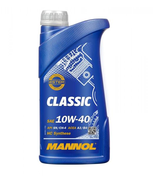 MANNOL CLASSIC 10W-40 VW; Mercedes; Renault,.. 1 Liter