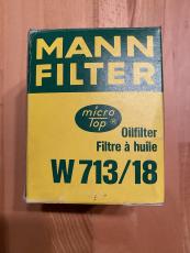 MANN-Filter W713/18 Ölfilter Opel Ascona C, Astra F, Kadett D, Kadett E, Vectra A Diesel