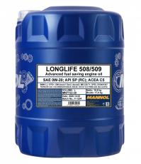 Mannol 7722 Longlife 508/509 20 Liter ( VW 508.00 / 509.00; MB 229.71,..)